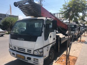 מנוף 37 מטר 2014 של חברת DREAM קוריאה